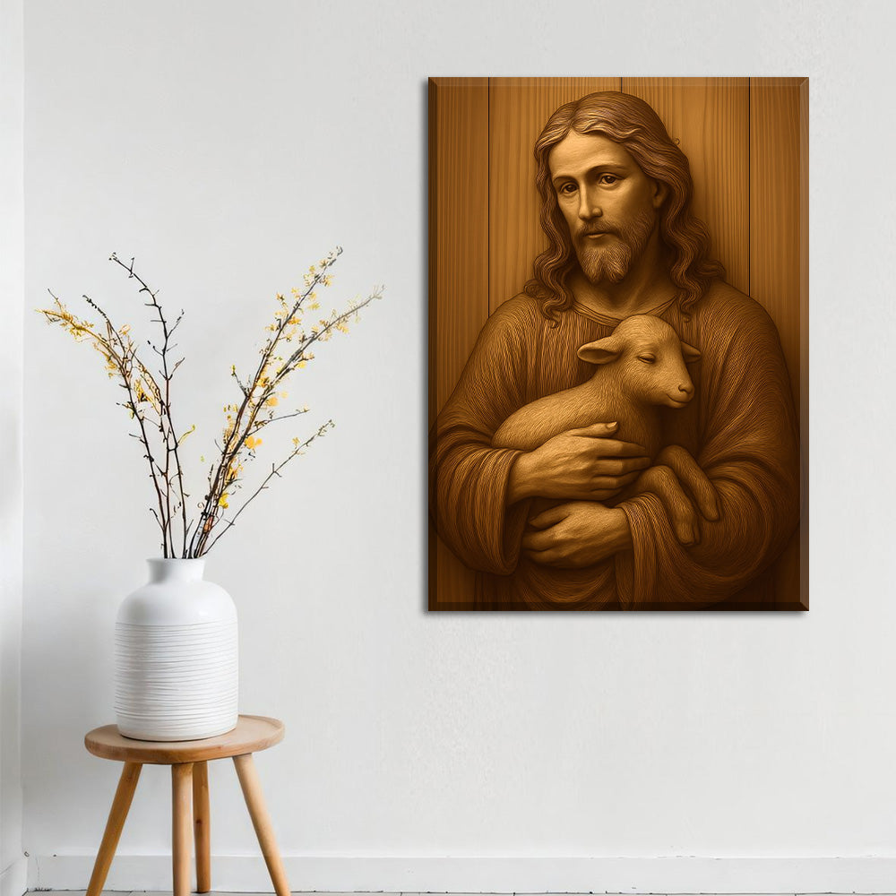 The Good Shepherd – Wood of Grace - Acrylic Wall Art