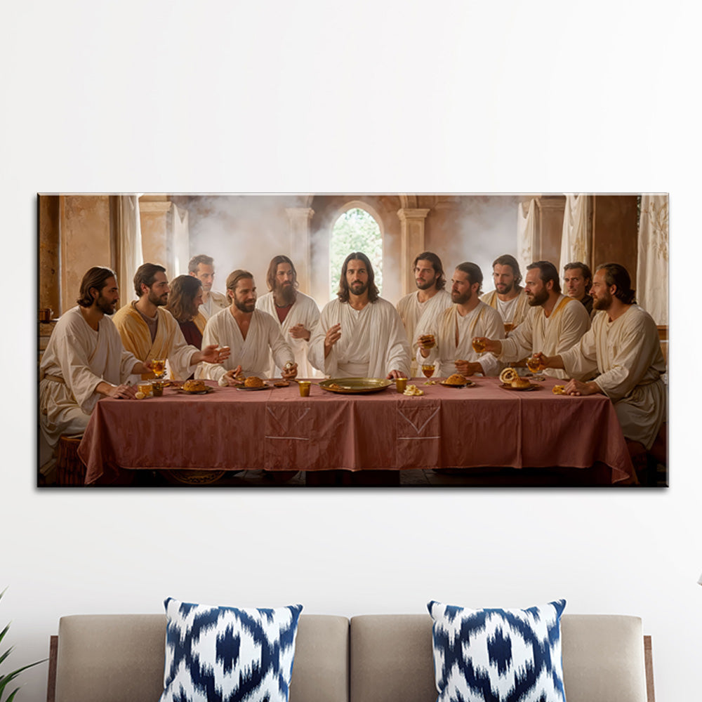 The Sacred Supper – Christian Acrylic Wall Art