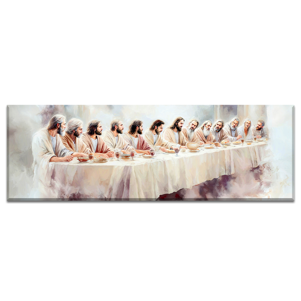Heavenly Last Supper - Divine Grace - Acrylic Wall Art