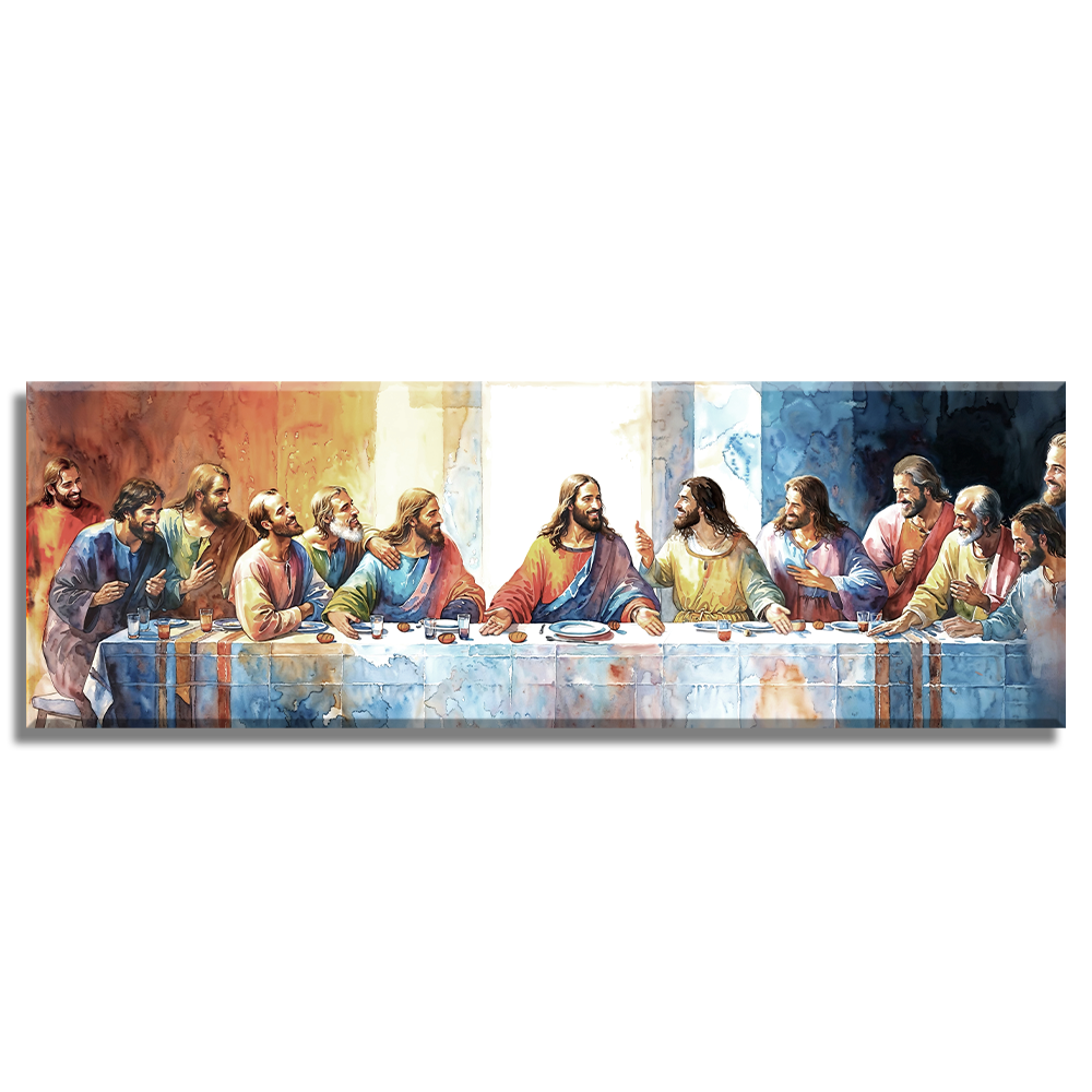 Last Supper -The Masterpiece- Premium Acrylic Wall Art