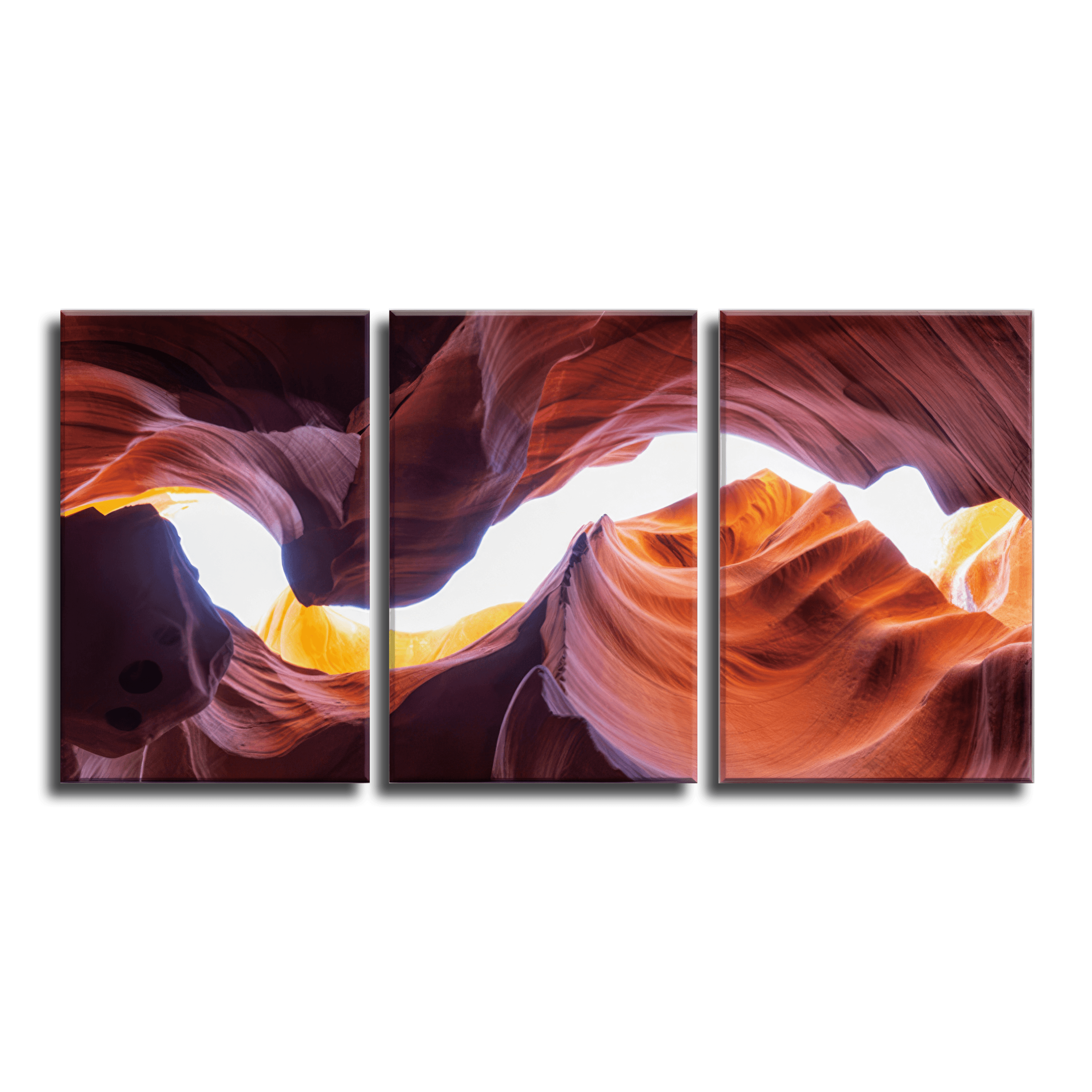 Antelope Canyon Triptych - 3panel.