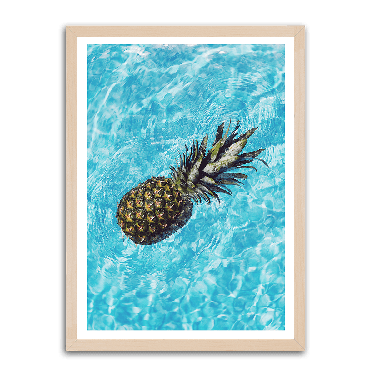 Aquatic Pineapple Drift - PixMagic