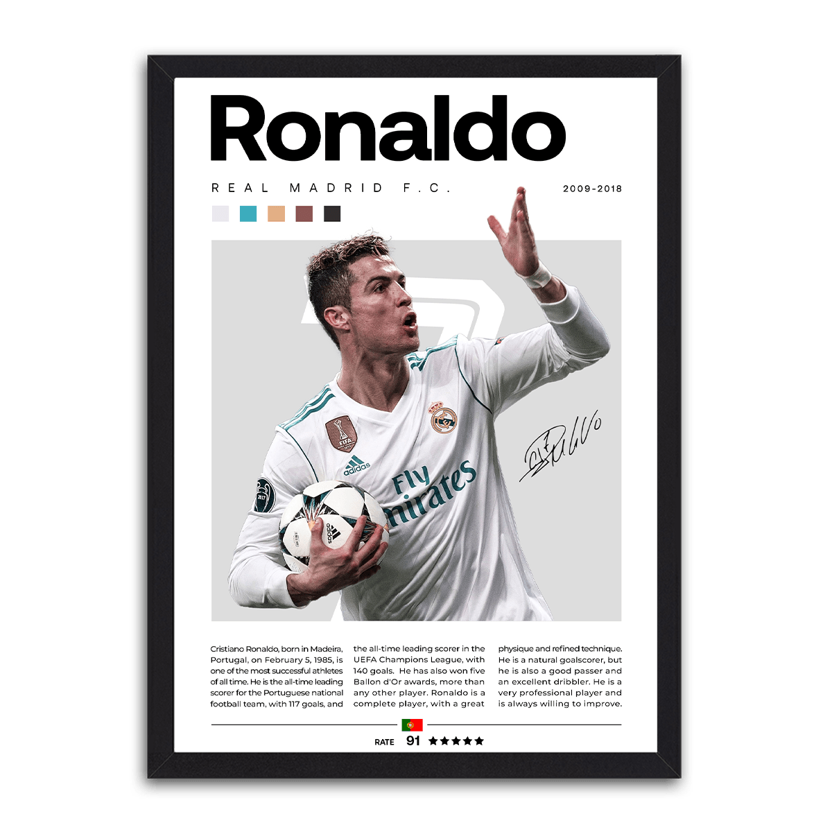 Cristiano Ronaldo - Real Madrid's Finest - PixMagic