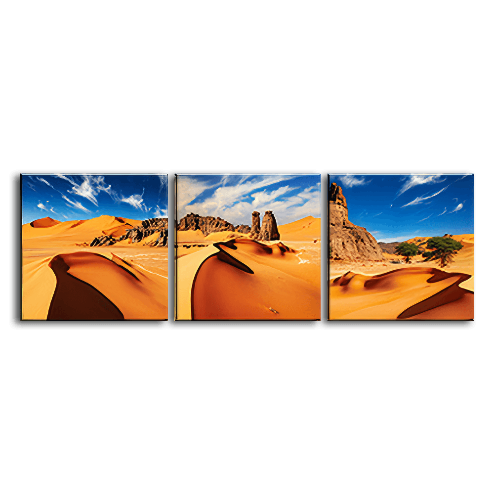 Desert Dunes - 3Panel.