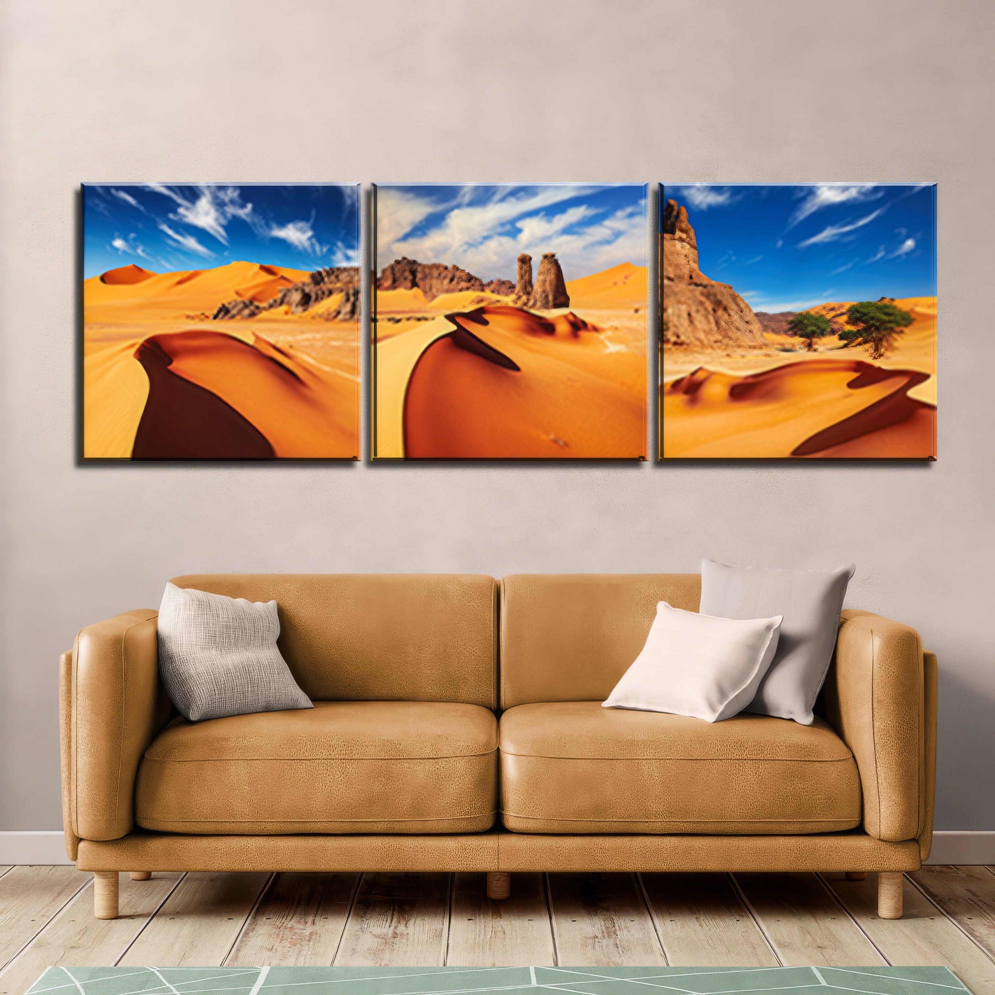 Desert Dunes - 3Panel.