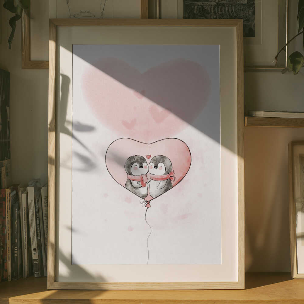 Sweet Snuggles Valentine Metal Wall Art