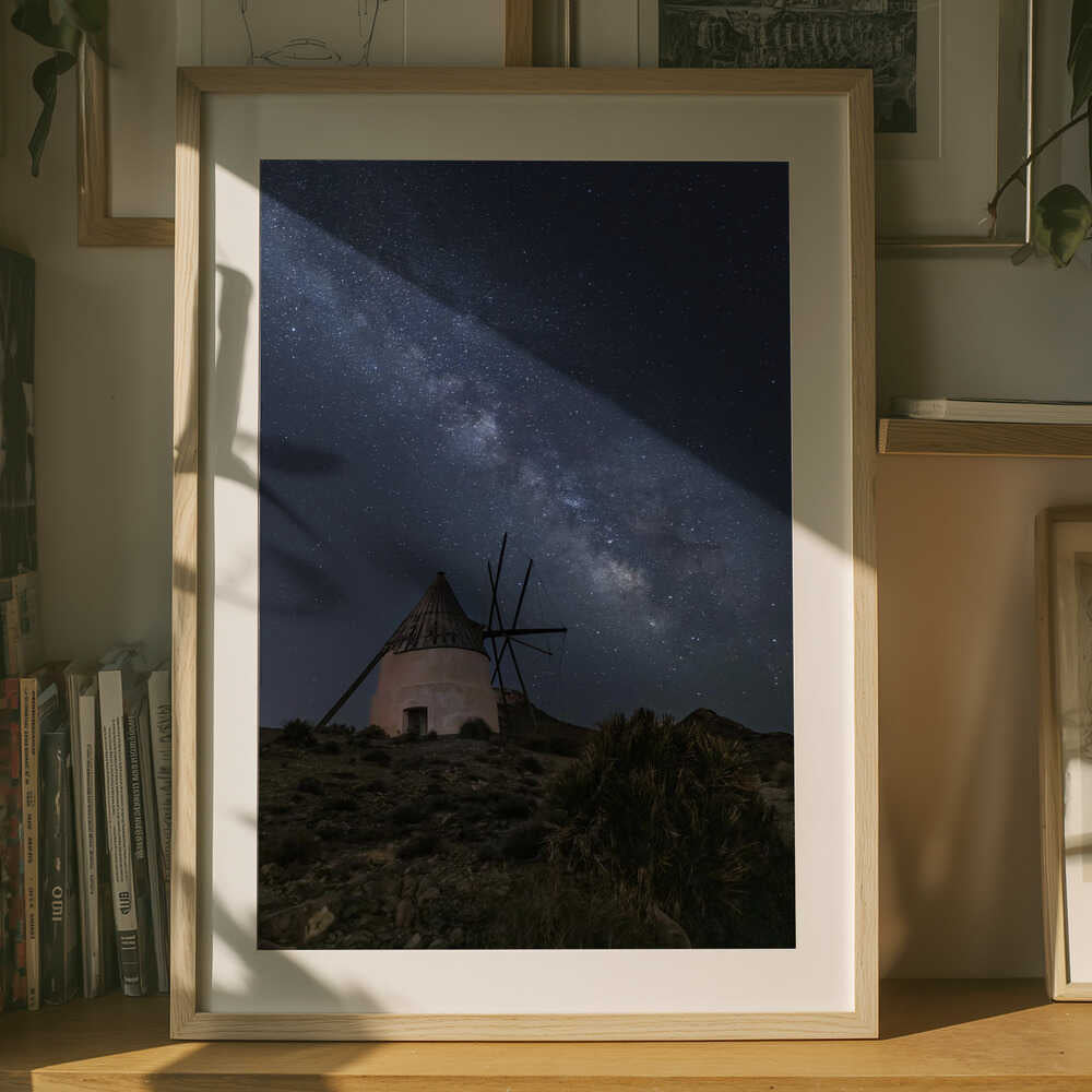 Under the Silent Milky Way – Nature Metal Wall Art