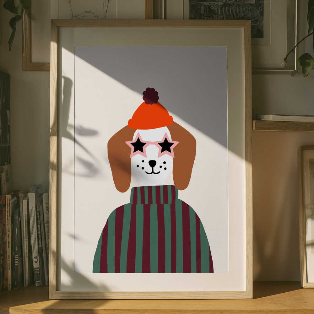 Cool Pup Club – Kids Metal Wall Art