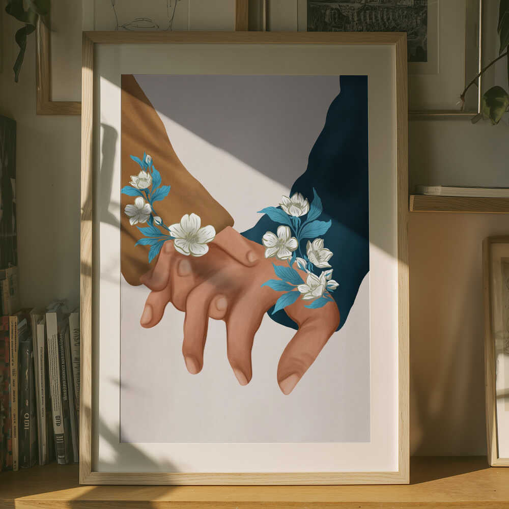 Bound by Love Metal Wall Art
