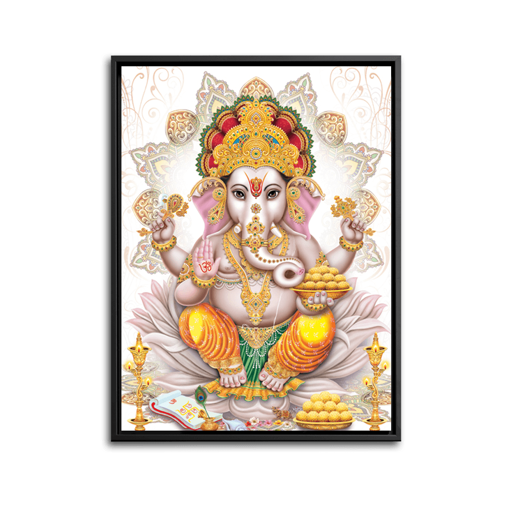 Ganesha Grace - Framed - PixMagic