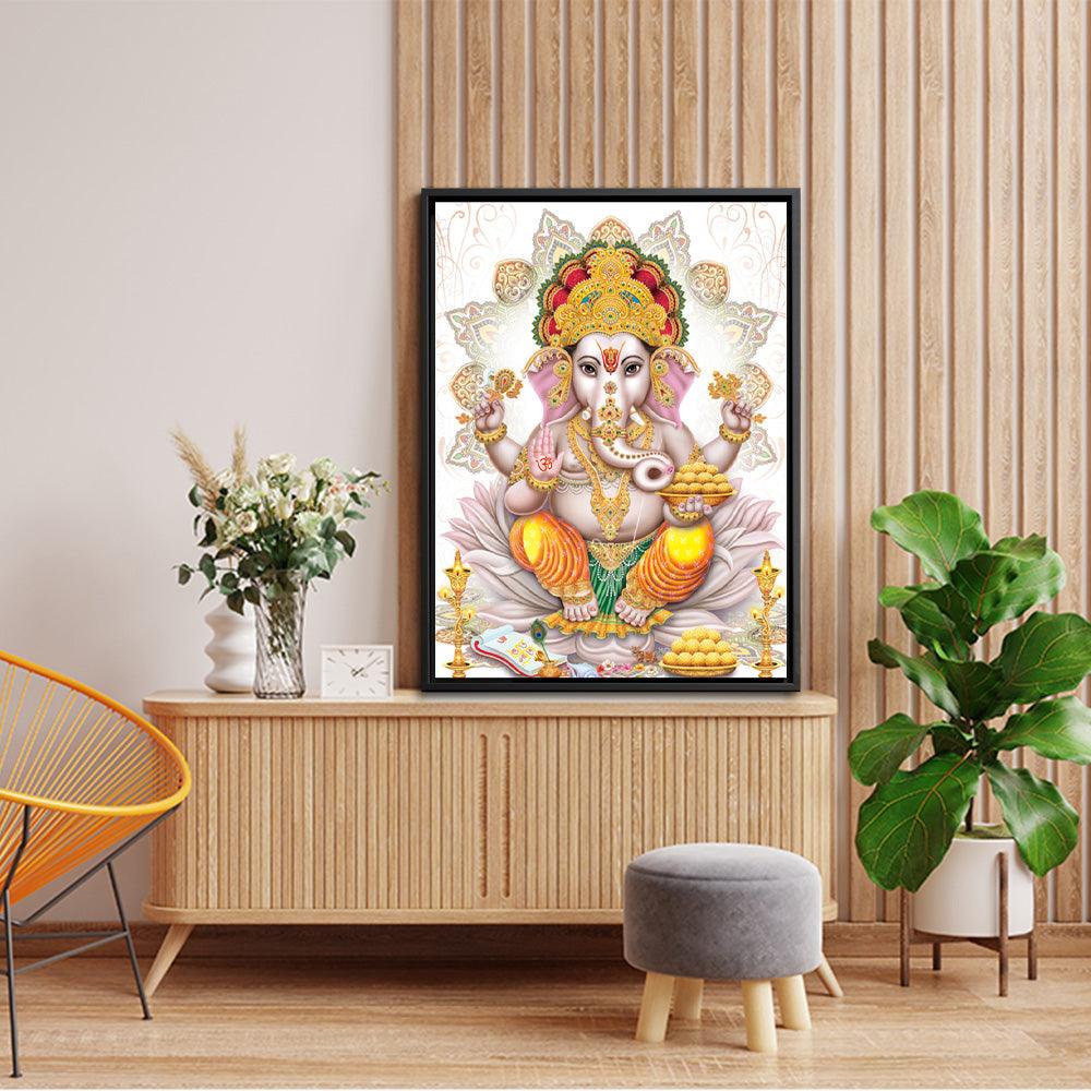 Ganesha Grace - Framed - PixMagic