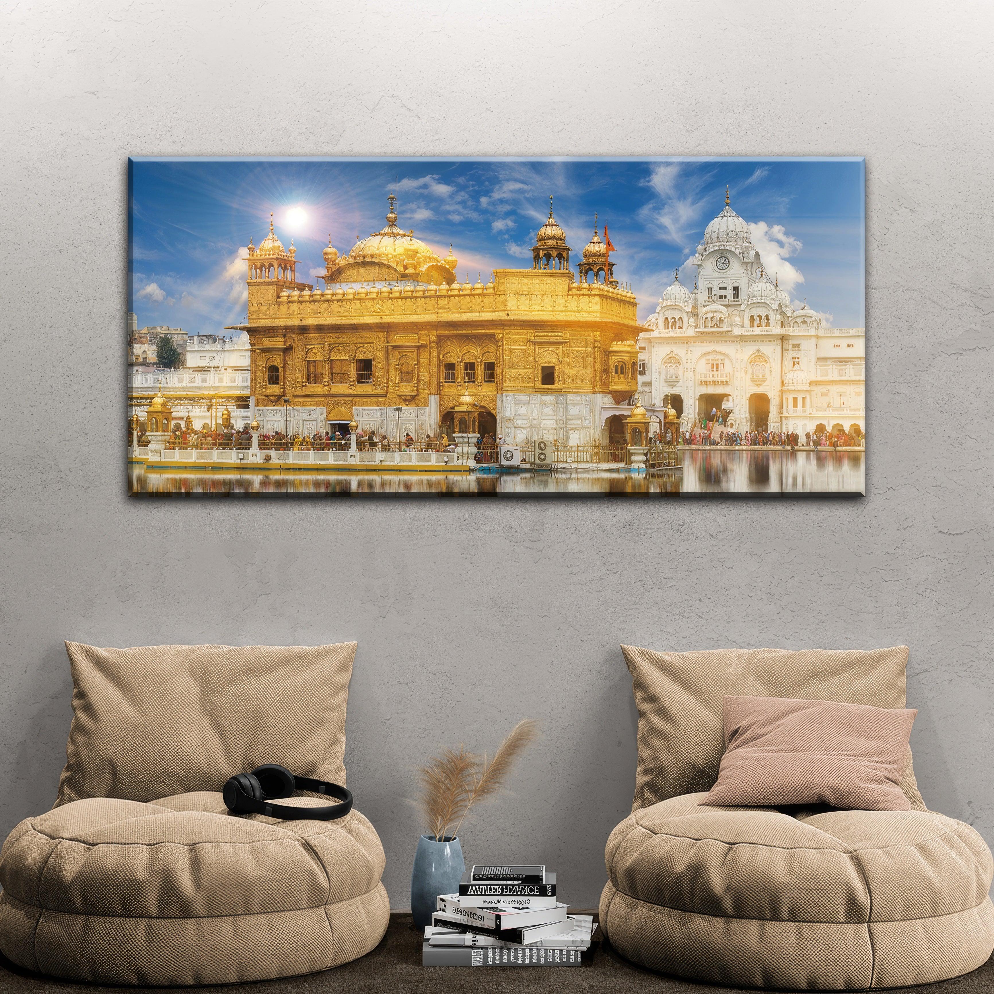 Golden Temple Serenity - PixMagic