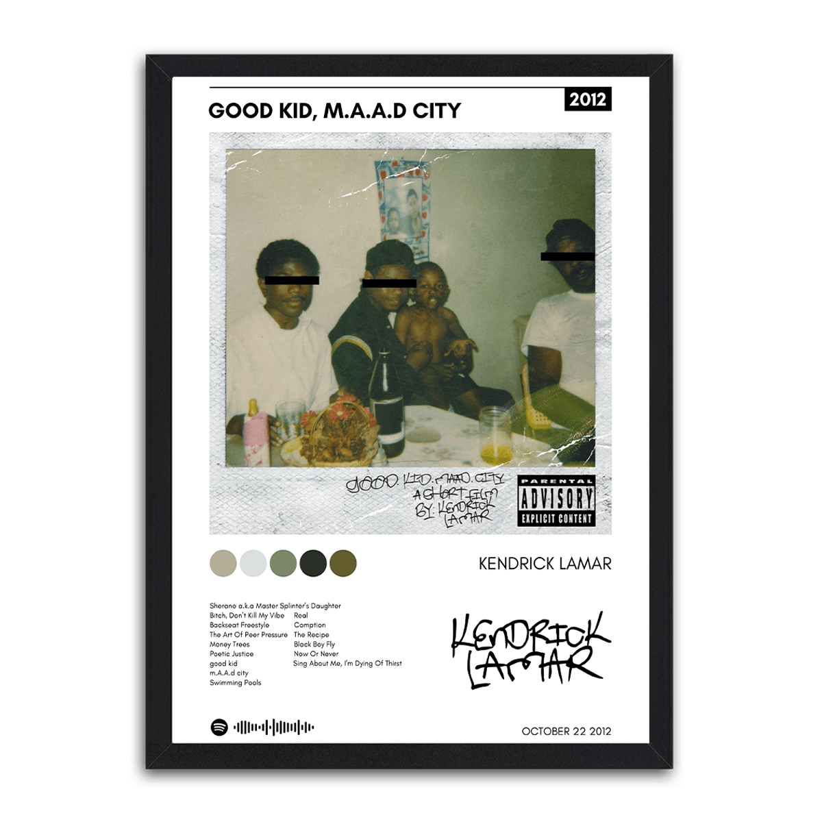 Good Kid, M.A.A.D City by Kendrick Lamar - PixMagic