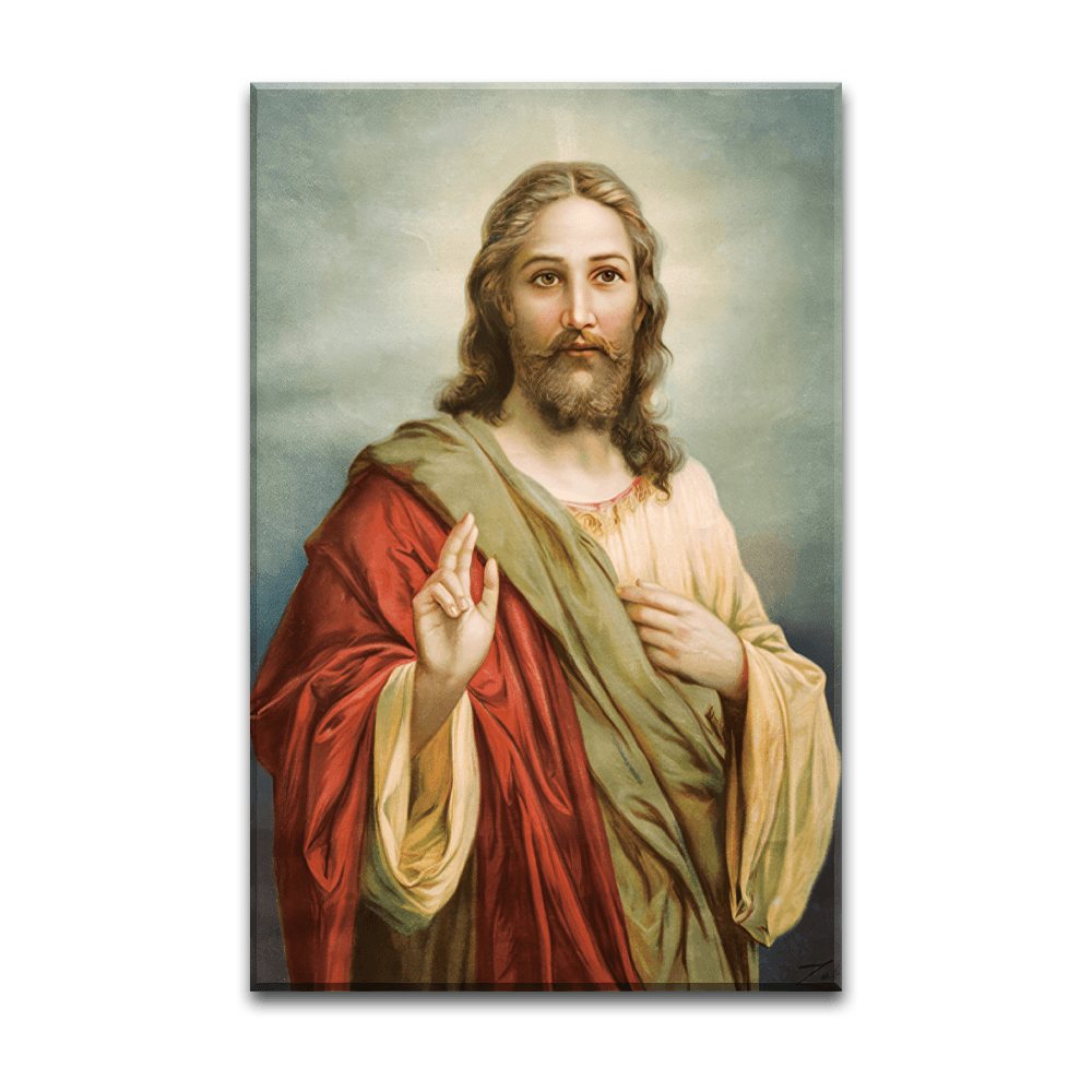 Jesus Blessing Acrylic Wall Art