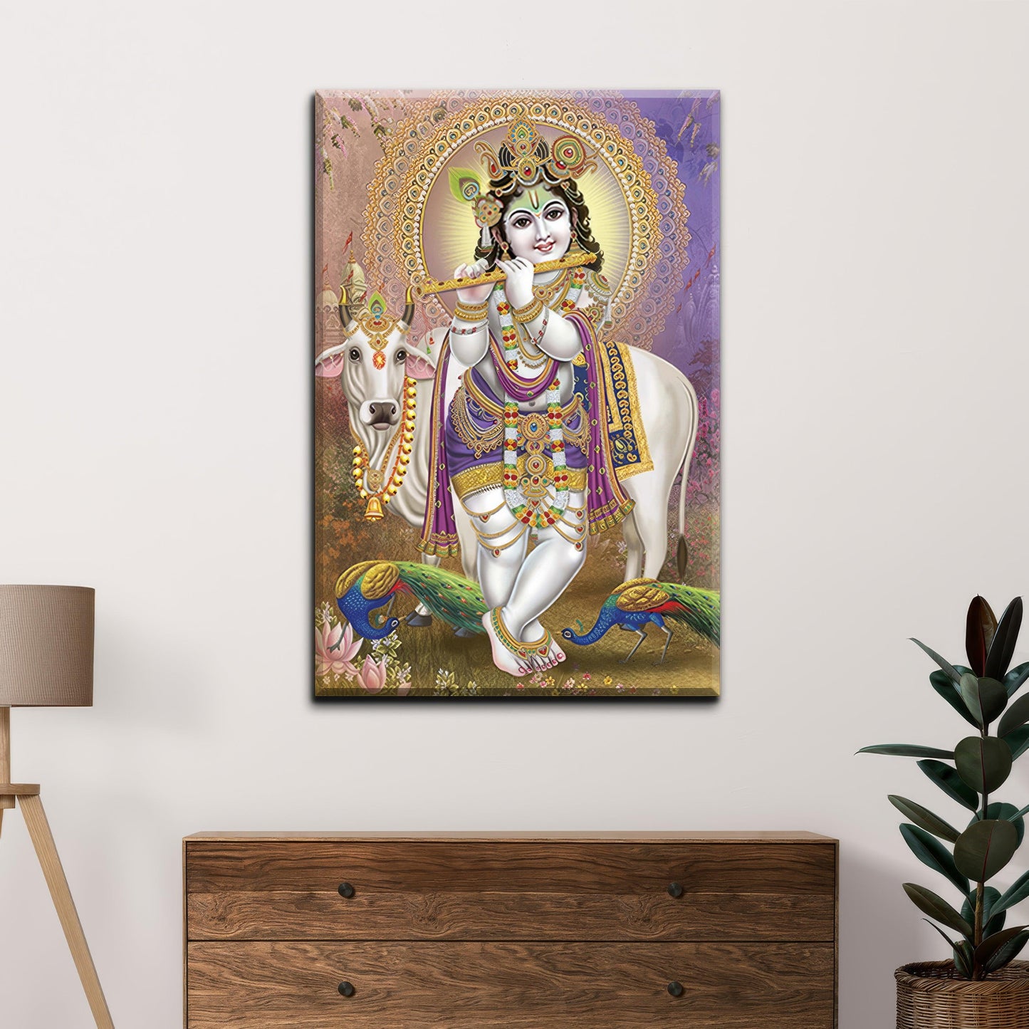 Lord Krishna Elegance - PixMagic
