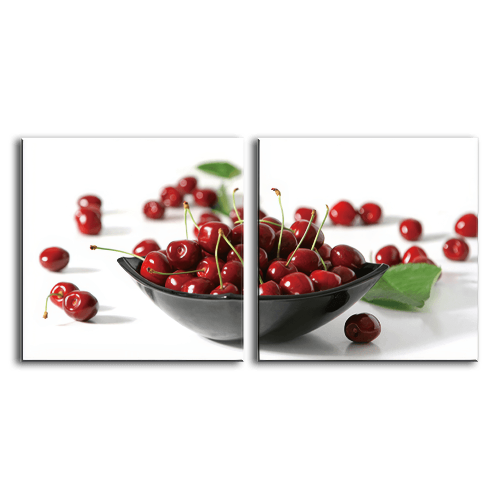 Luscious Cherry Bliss - 2Panel.