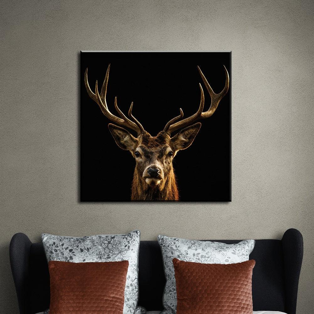 Majestic Stag Portrait - PixMagic