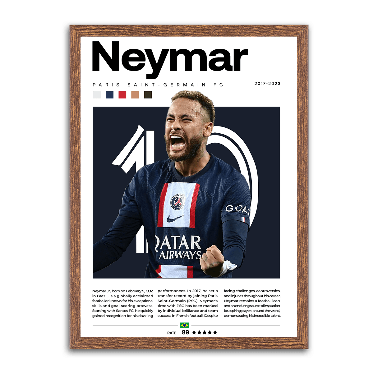 Neymar Jr. - Parisian Elegance - PixMagic