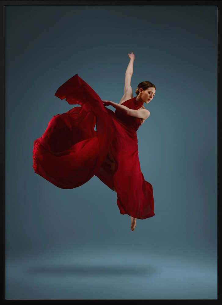 "Grace in Motion" Dance Metal Wall Art