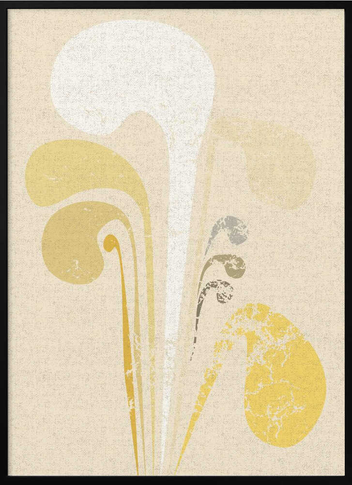 Elegant Neutral Forms Abstract Metal Wall Art