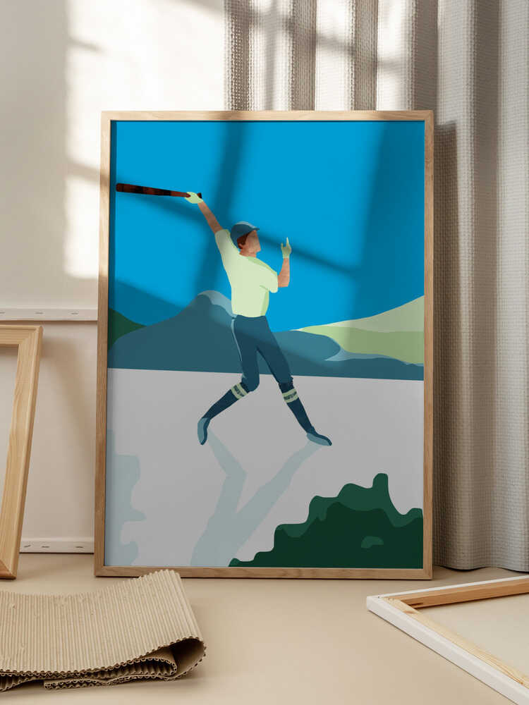 Victory Swing Golf Metal Wall Art