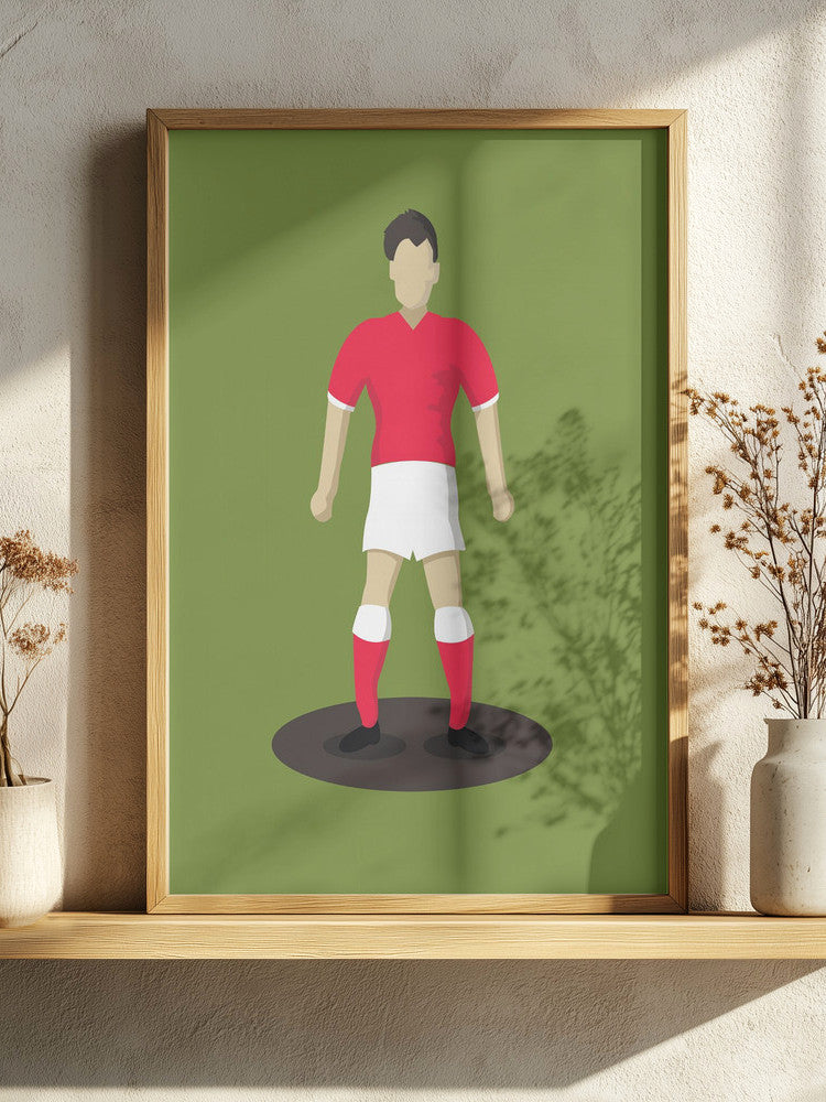 Legendary Football Icon Metal Wall Art