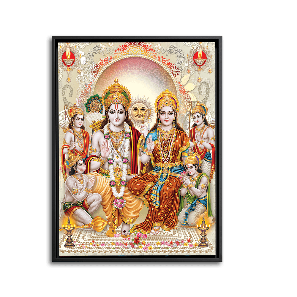 Rama Darbar - Framed - PixMagic