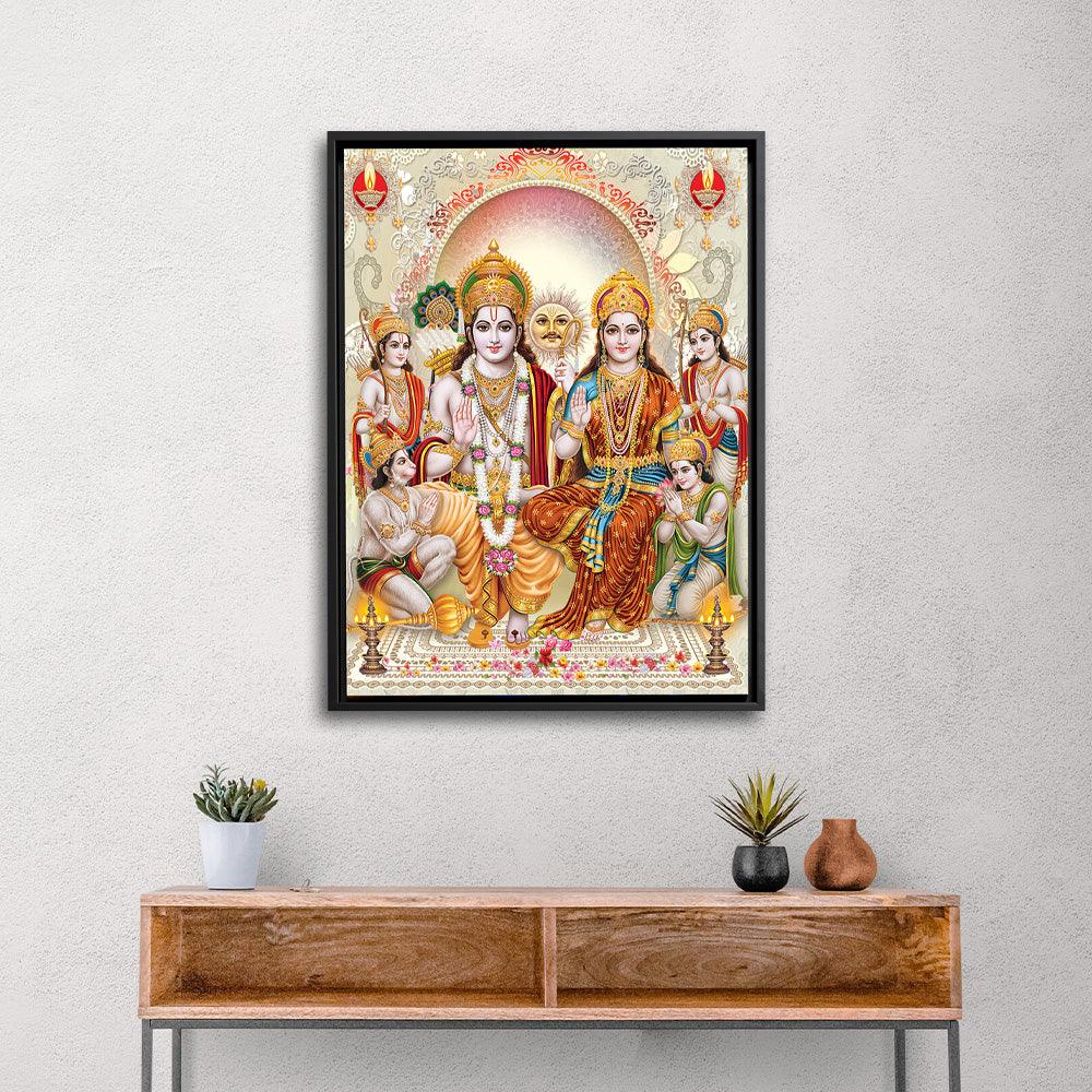 Rama Darbar - Framed - PixMagic