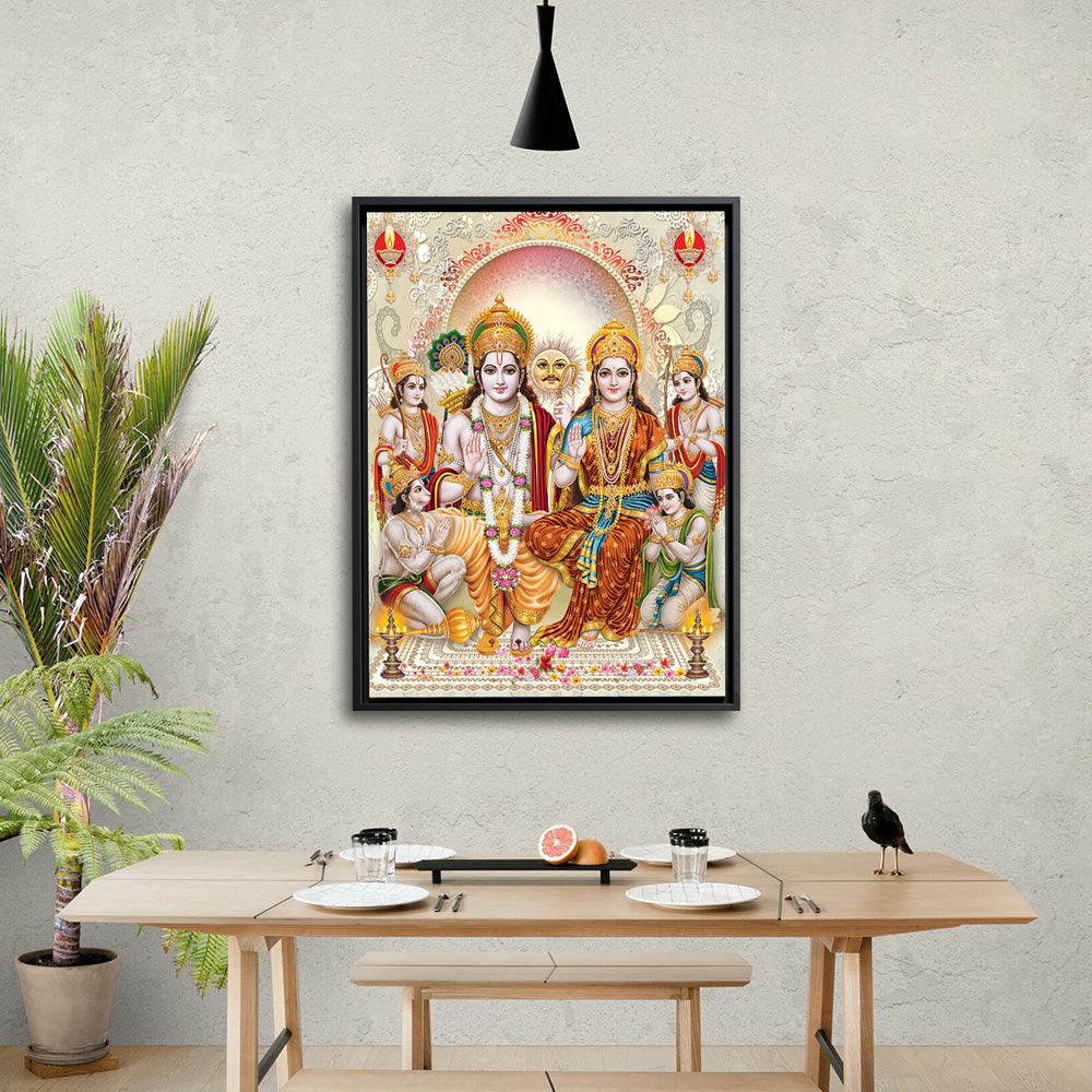 Rama Darbar - Framed - PixMagic