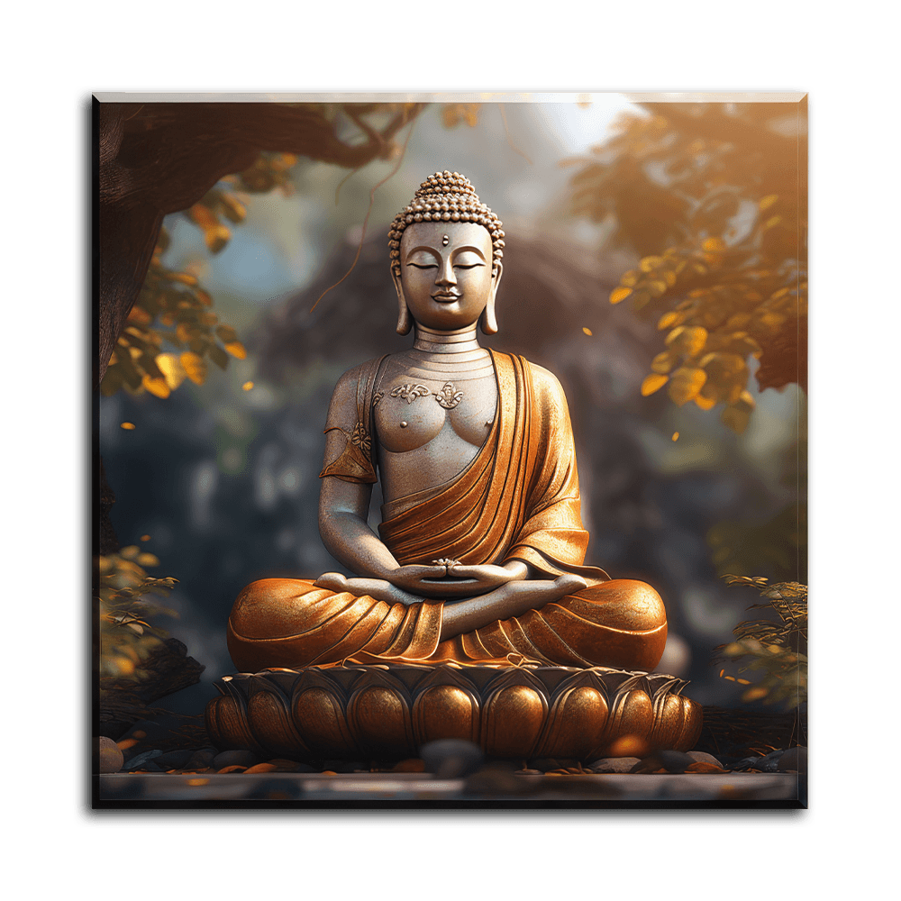 Serene Buddha - PixMagic