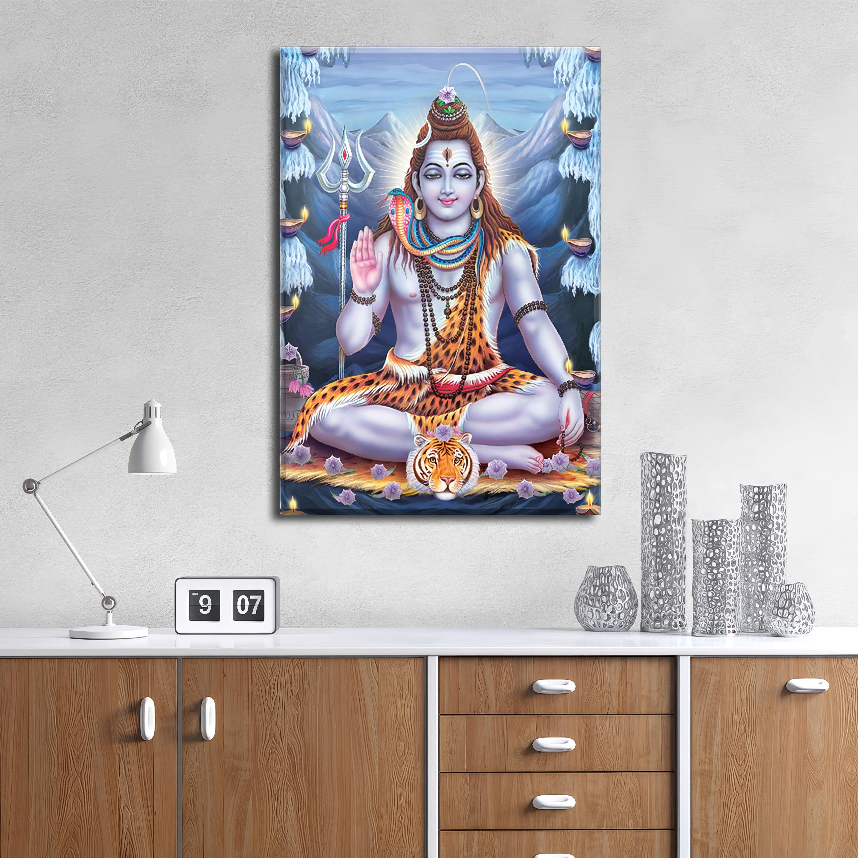 Shiva's Tranquil Essence - PixMagic