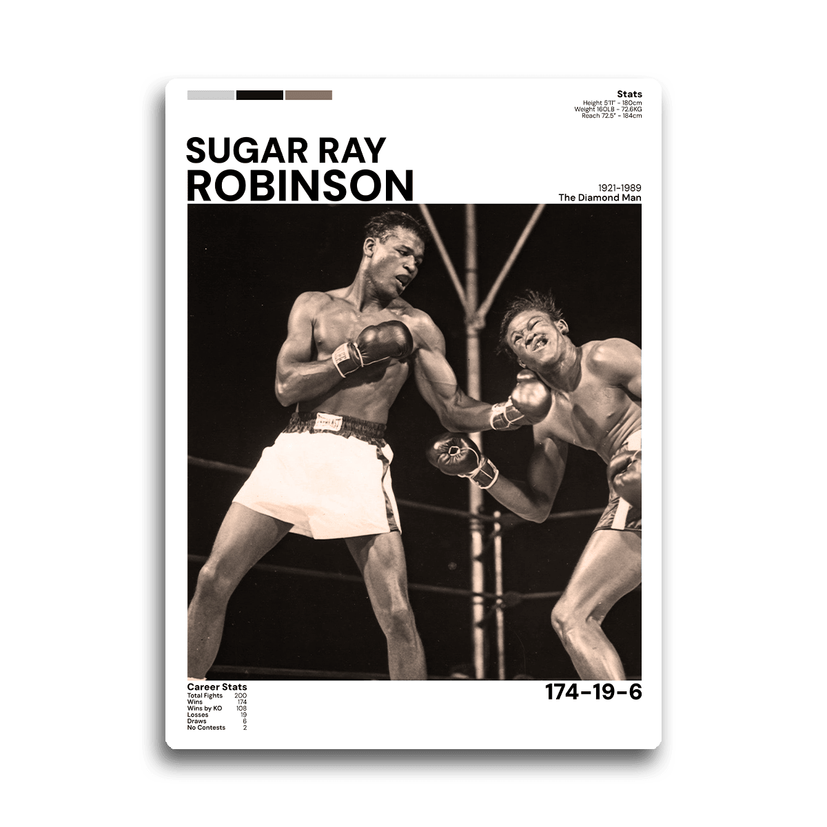 Sugar Ray Robinson - Boxing's Brightest Star - PixMagic