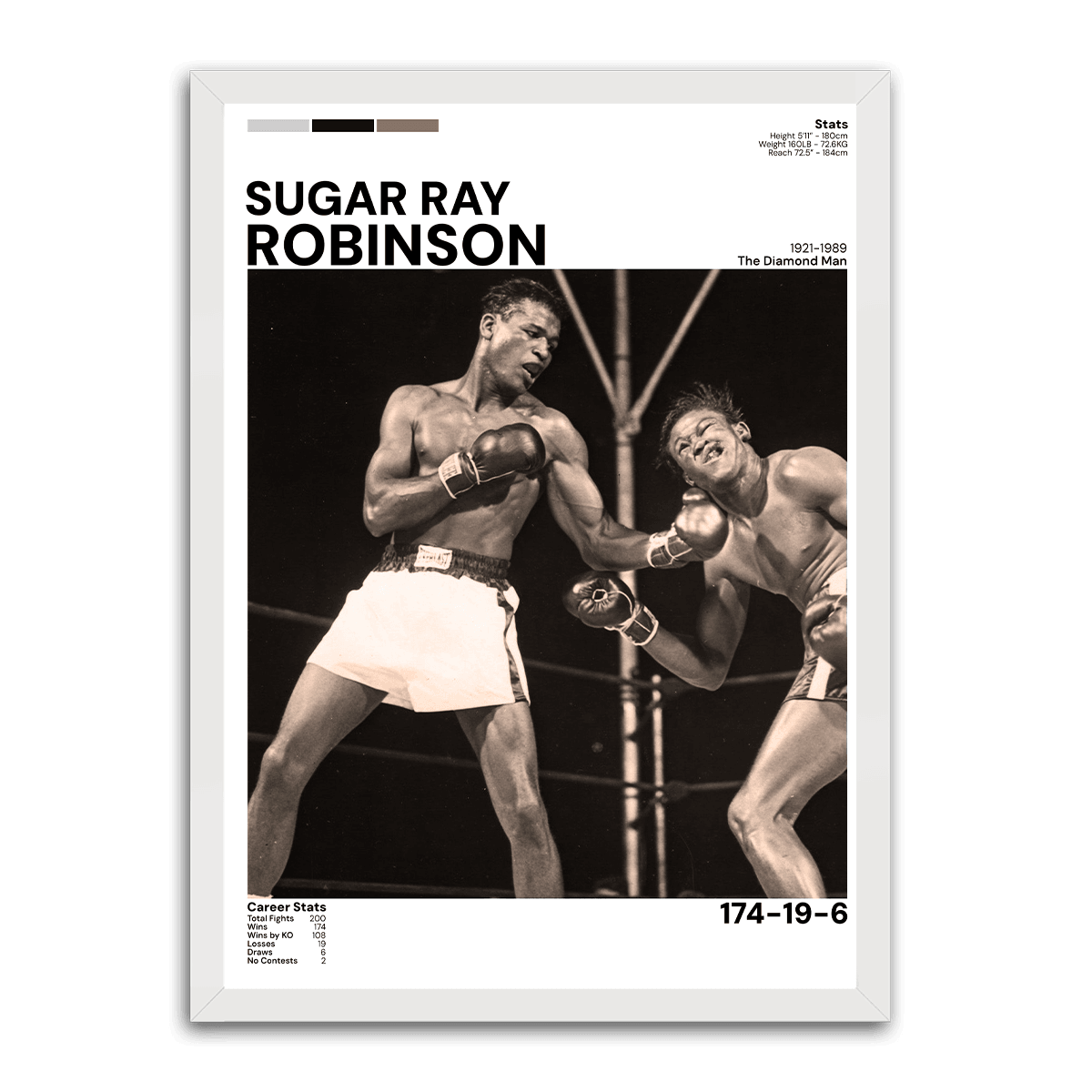 Sugar Ray Robinson - Boxing's Brightest Star - PixMagic