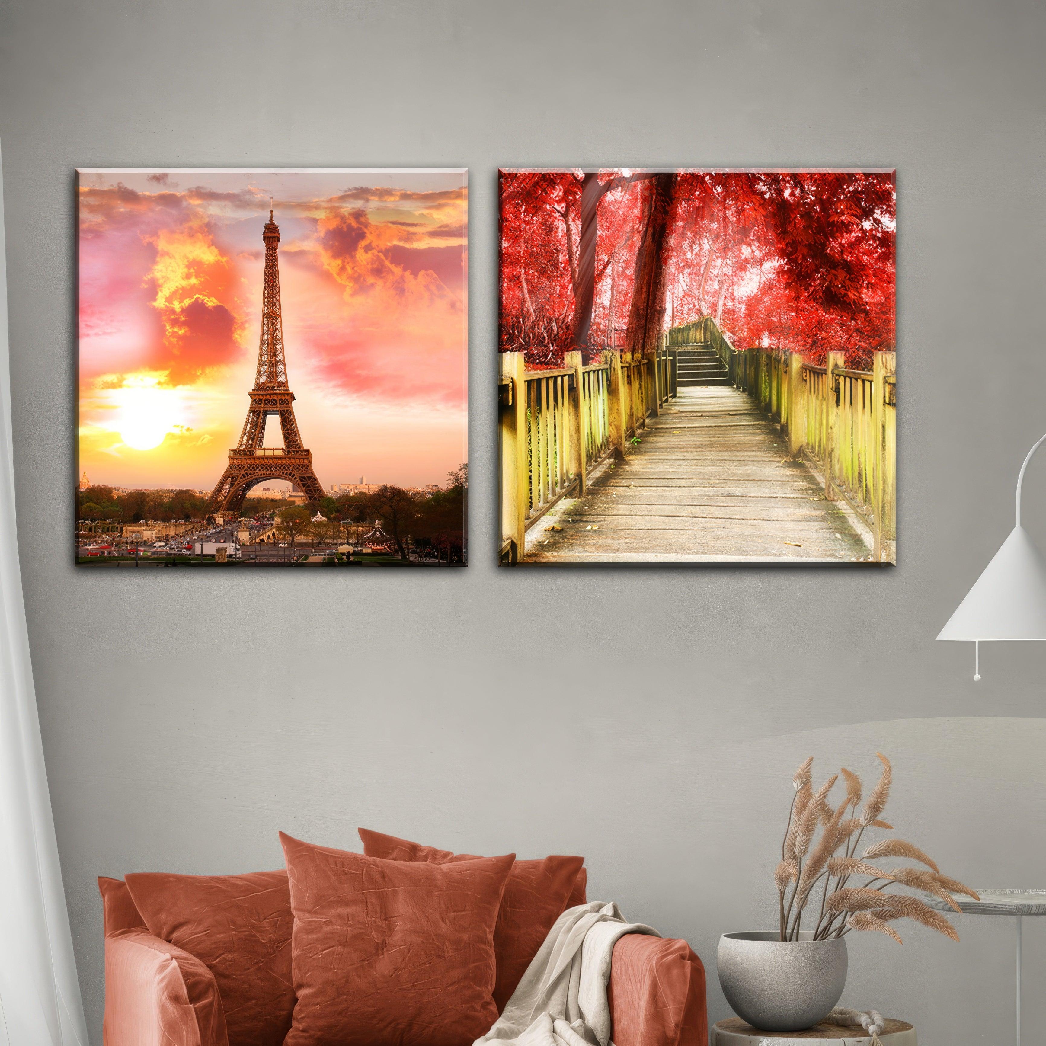 Sunset Serenity Path - 2Panel.