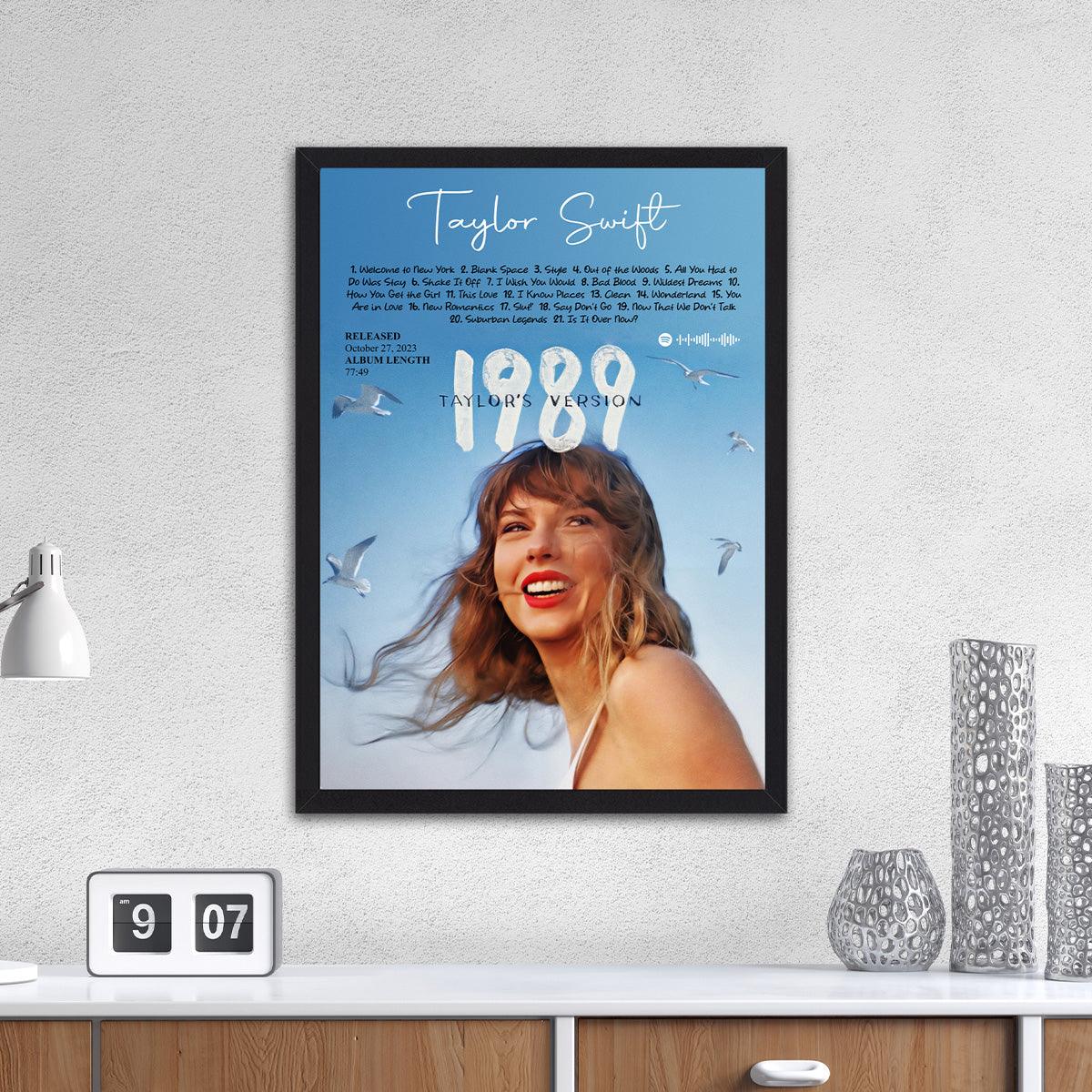 Taylor Swift's "1989" Taylor's Version - HD Metal Print - PixMagic