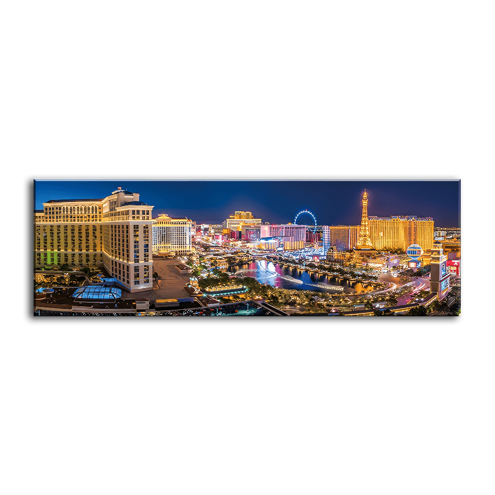 Vegas Skyline Charm - PixMagic