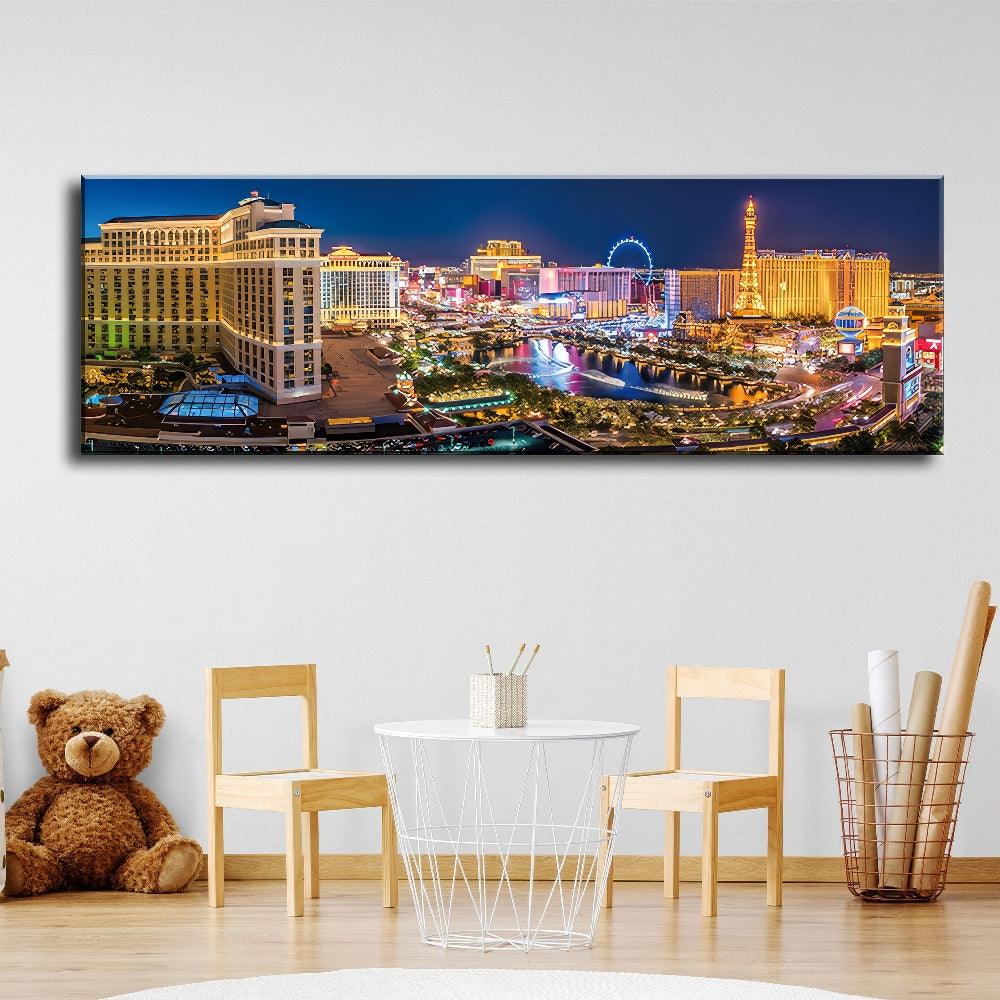 Vegas Skyline Charm - PixMagic