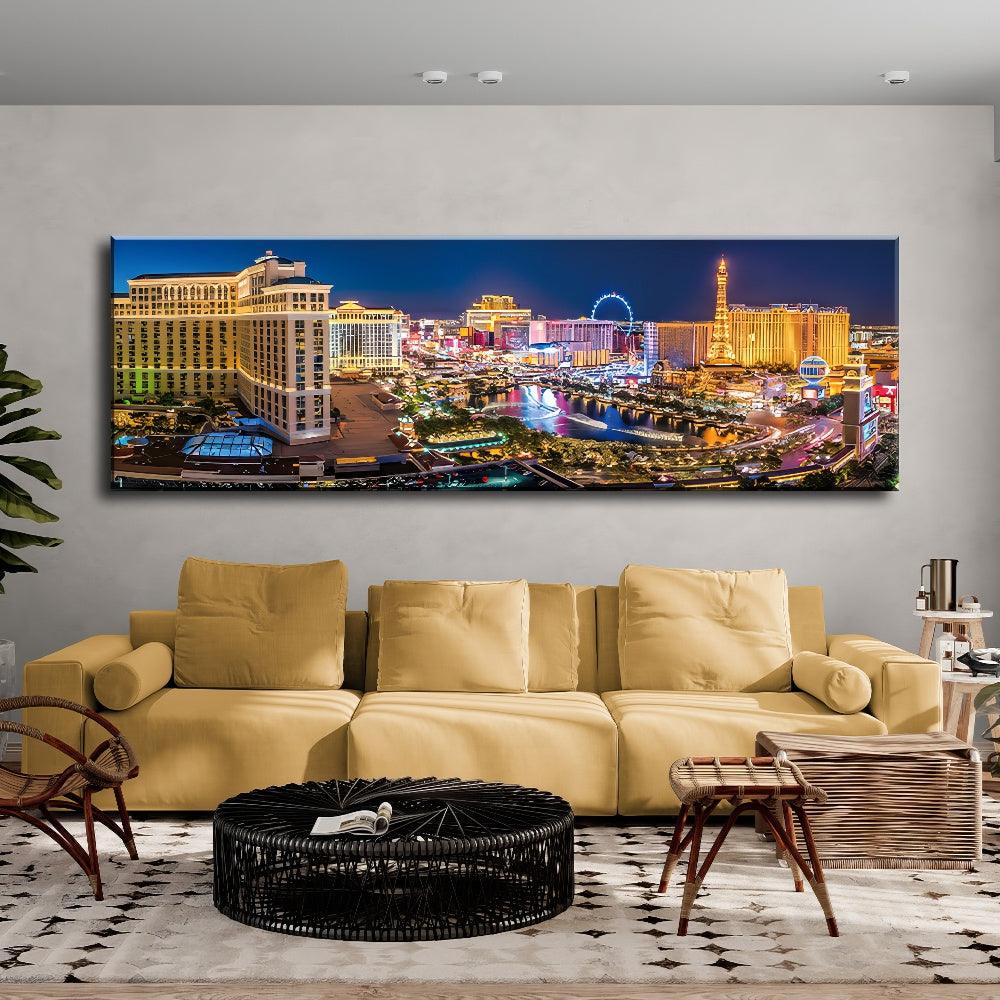 Vegas Skyline Charm - PixMagic