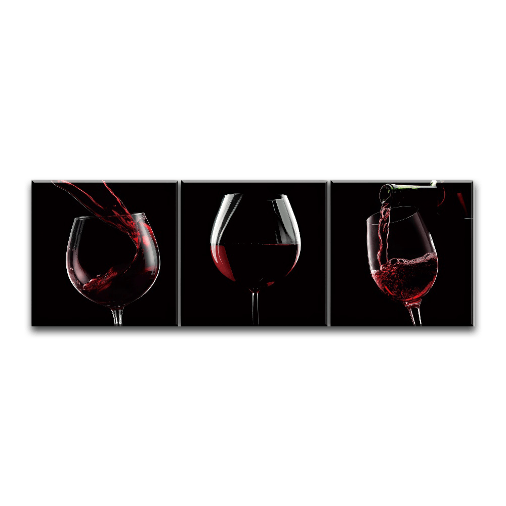 Vino Velvet Flow - 3Panel - PixMagic