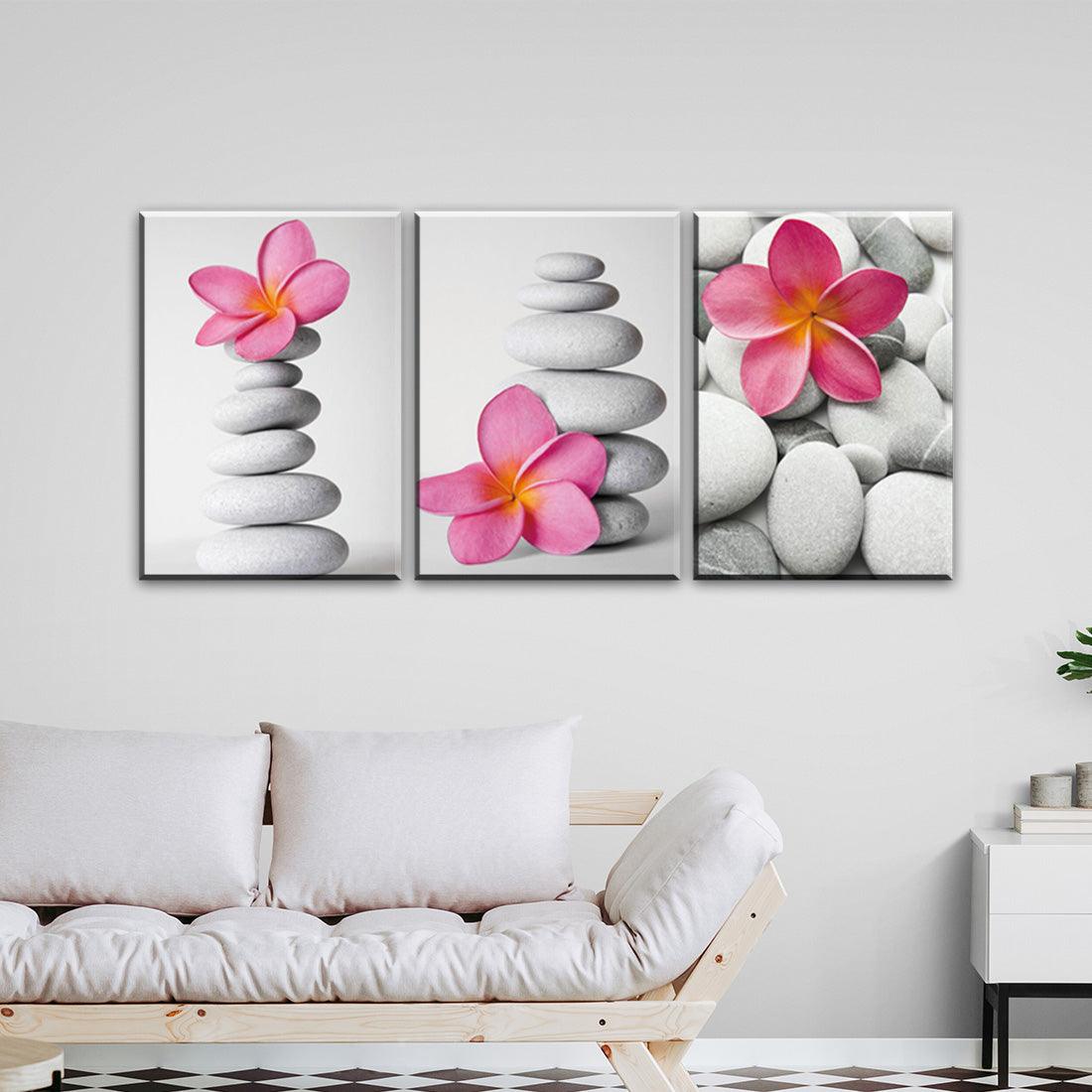 Zen Blossom Balance - 3panel - PixMagic