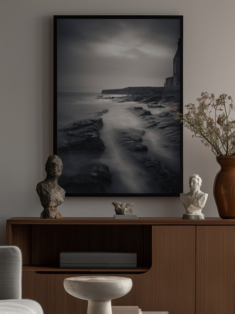 "Calm Shoreline" Beach Metal Wall Art