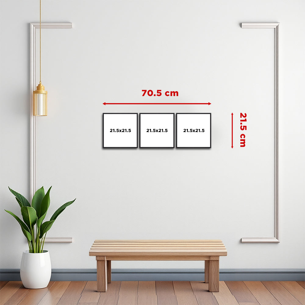The Triptych Set 20x20