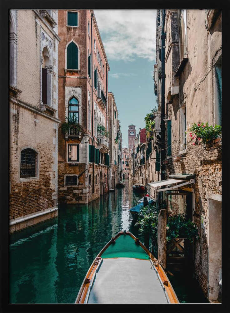 Venice Reflections – Iconic Canal Metal Wall Art