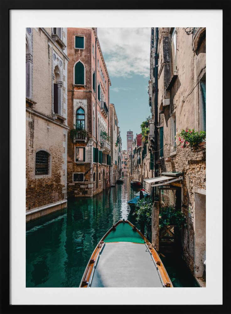 Venice Reflections – Iconic Canal Metal Wall Art