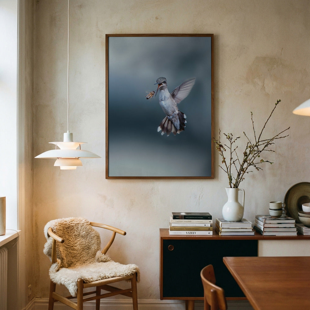 "Winged Precision" Metal Wall Art