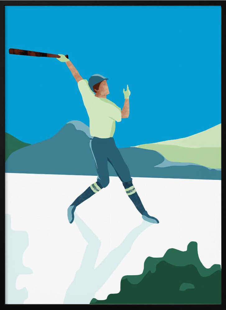 Victory Swing Golf Metal Wall Art