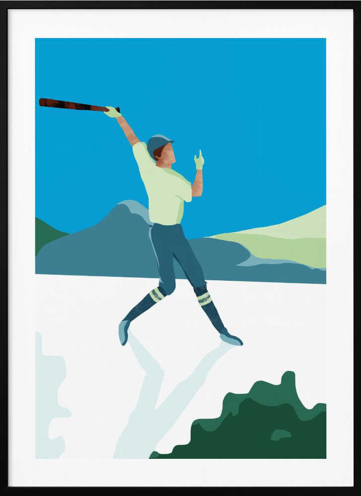 Victory Swing Golf Metal Wall Art