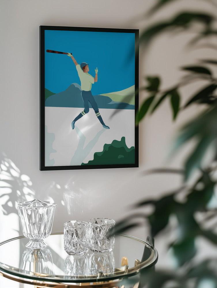 Victory Swing Golf Metal Wall Art