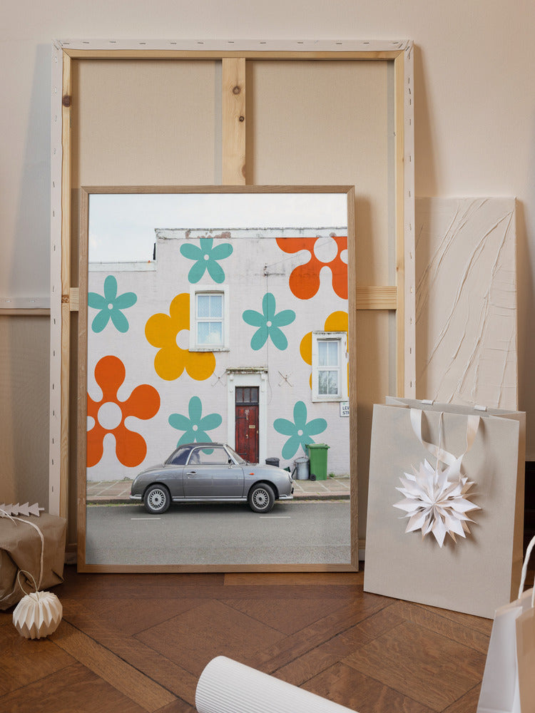 "Vintage Charm" Car Metal Wall Art