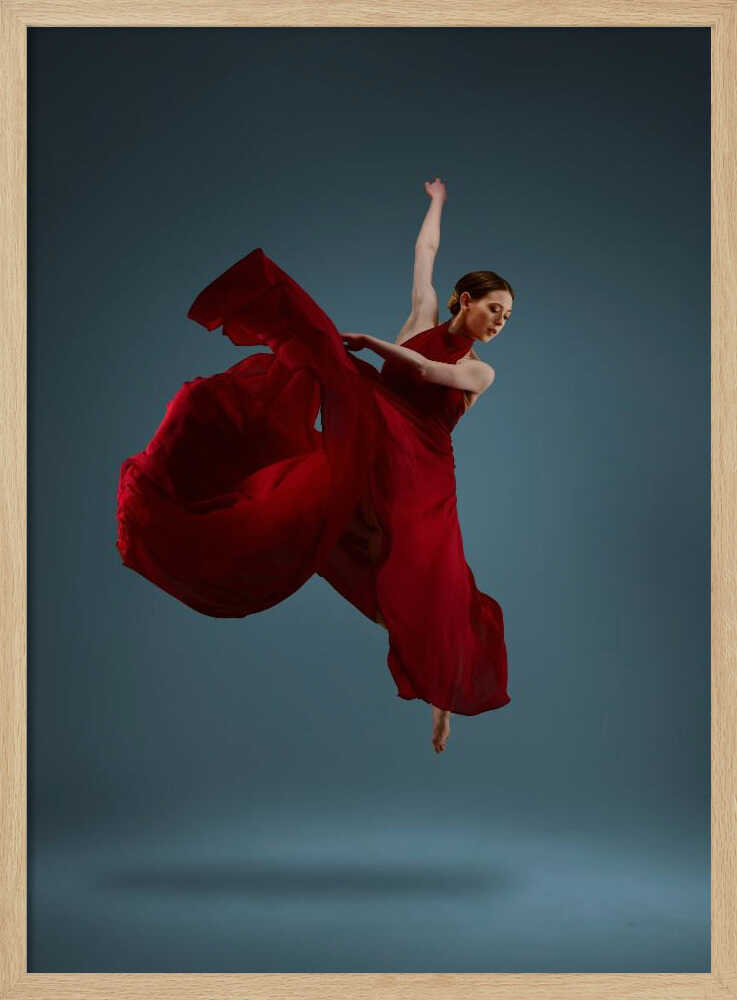 "Grace in Motion" Dance Metal Wall Art